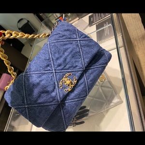 Chanel 19 Denim Bag
